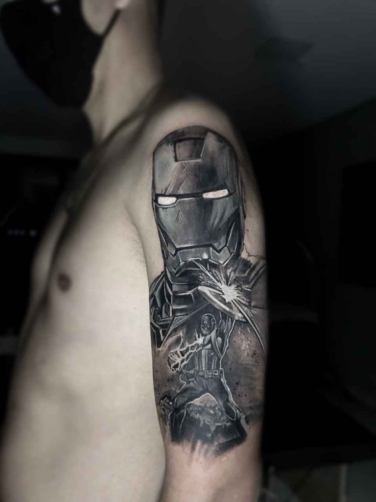 Foto de tatuagem feita por Max Oliveira (@max_tattoo92)