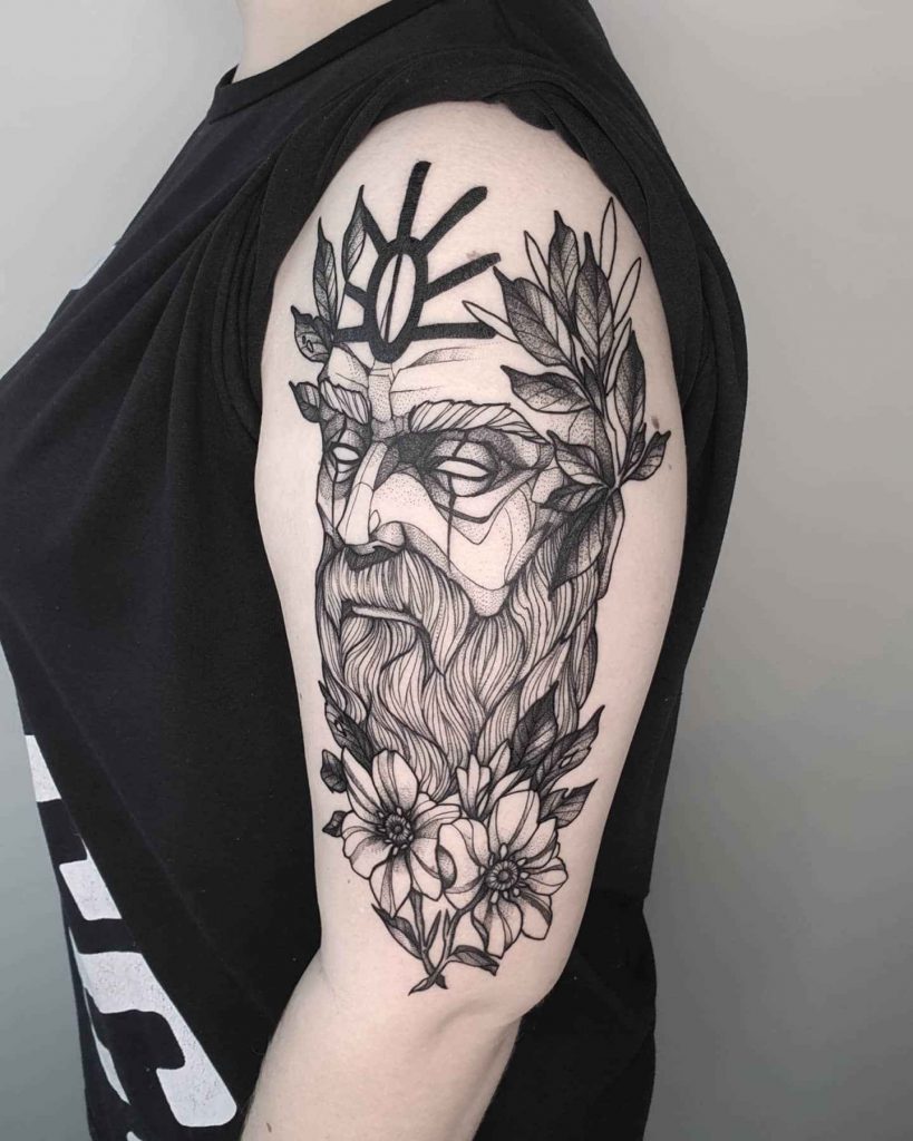 Foto de tatuagem feita por Lucas Sabino (@lcssabino)