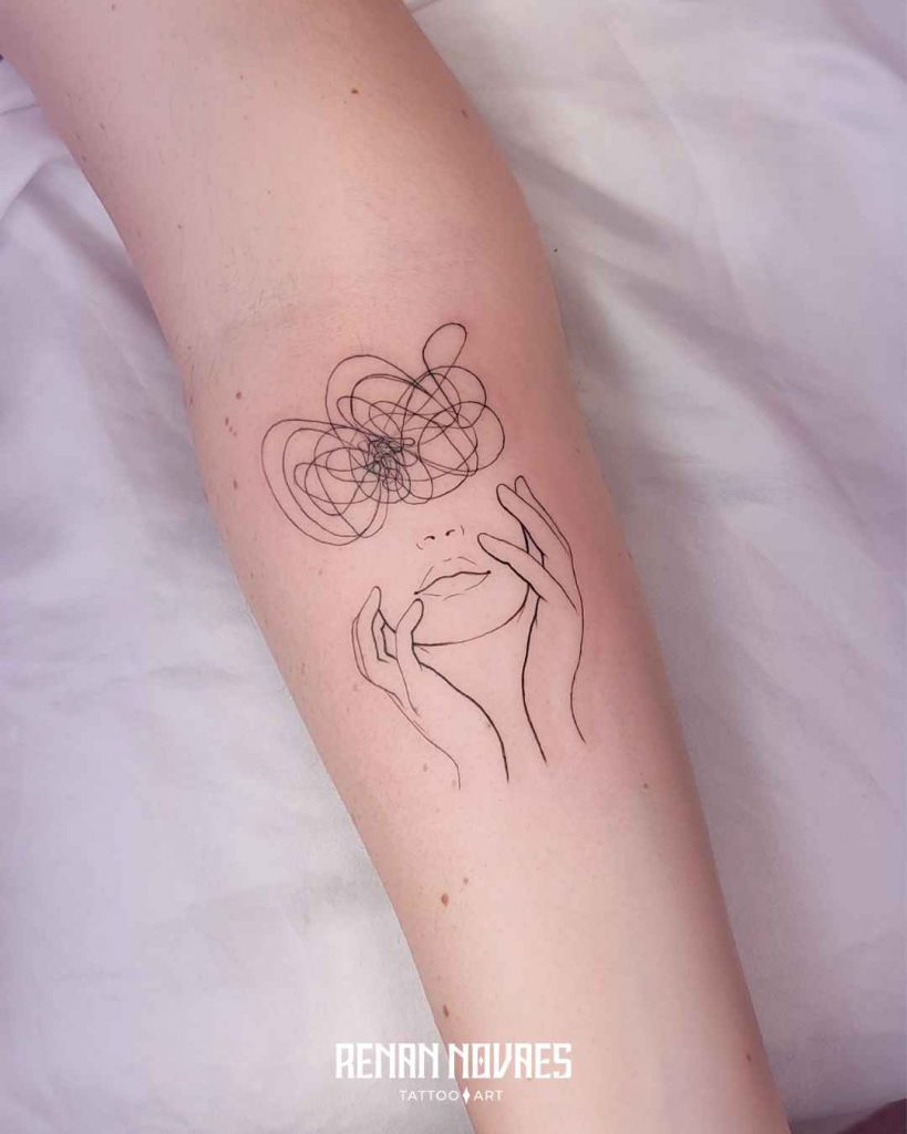 Foto de tatuagem feita por Renan Novaes (@renan.novaes)