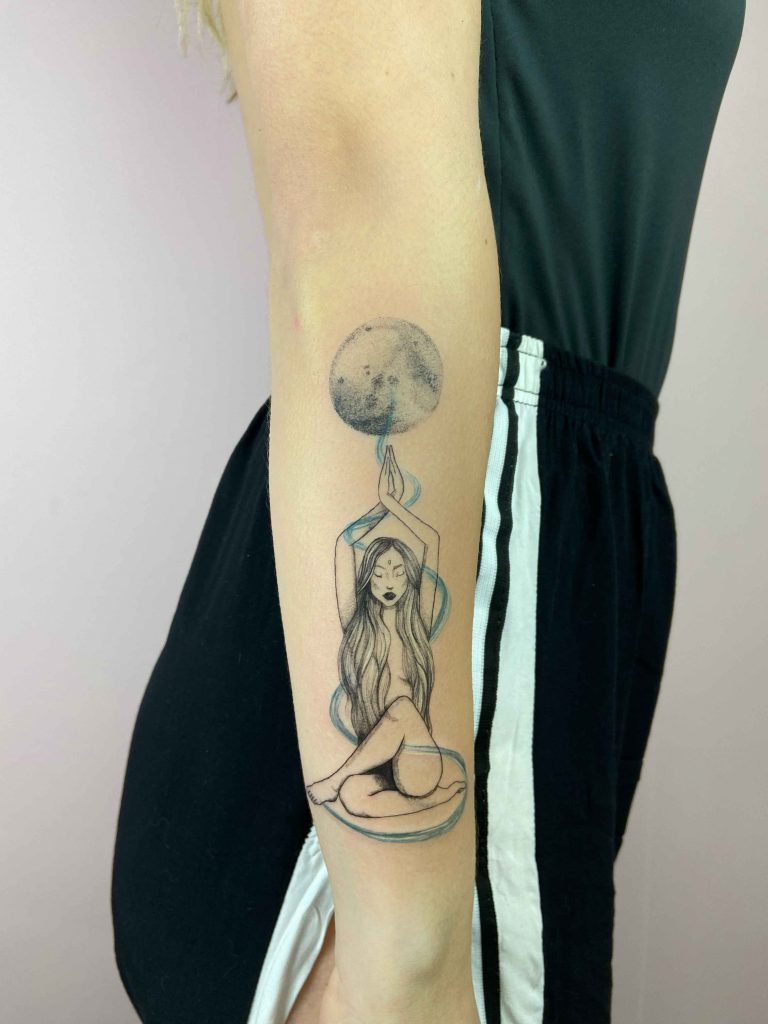 Foto de tatuagem feita por Yohanna Maria Gonçalves (@yohannatattoo)