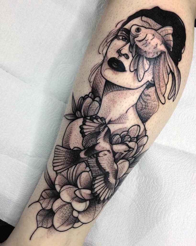 Foto de tatuagem feita por Thiago Siltrad (@thiagosiltrad.tts)