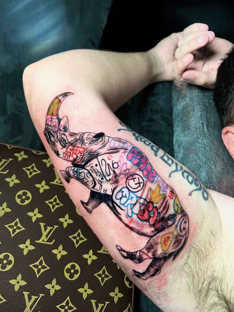 Foto de tatuagem feita por Guilherme morais (@guillystattoo)