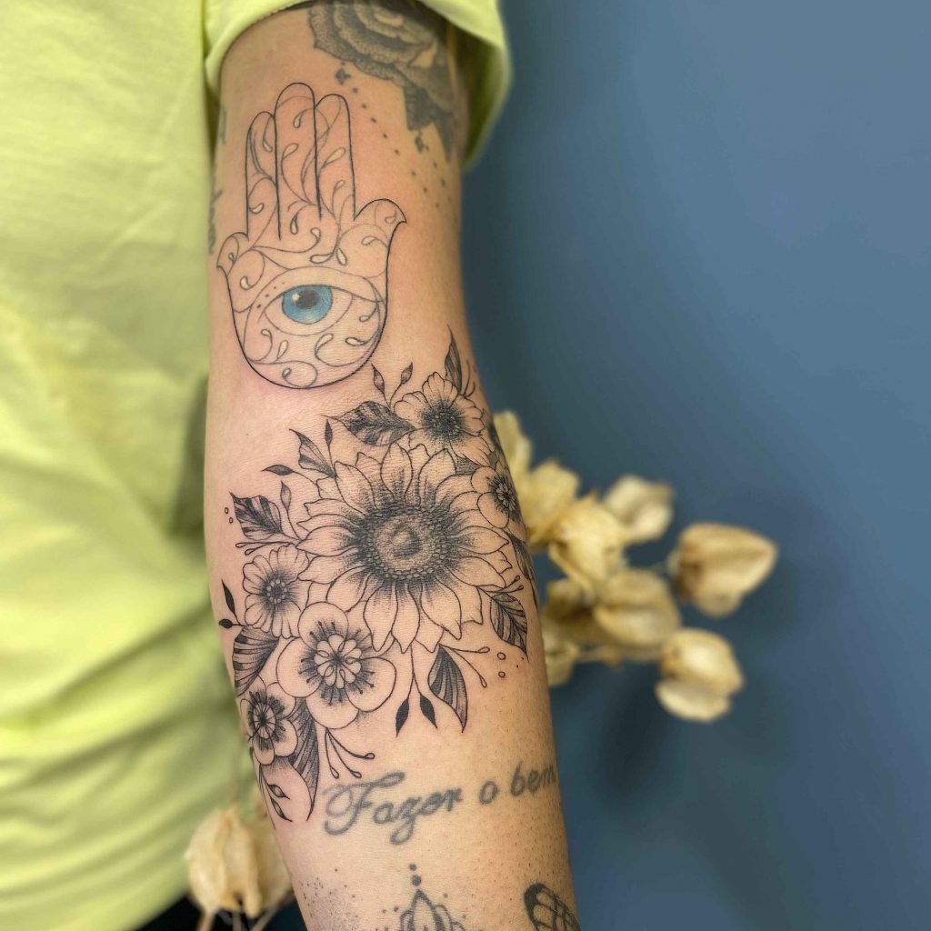 Foto de tatuagem feita por Gabriela Fragoso (@gabrielaftattoo)