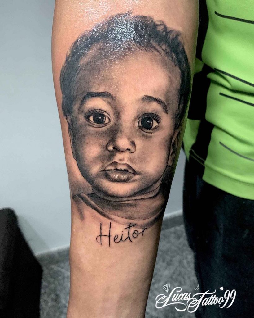 Foto de tatuagem feita por Lucas Santana de Andrade (@lucastattoo99)