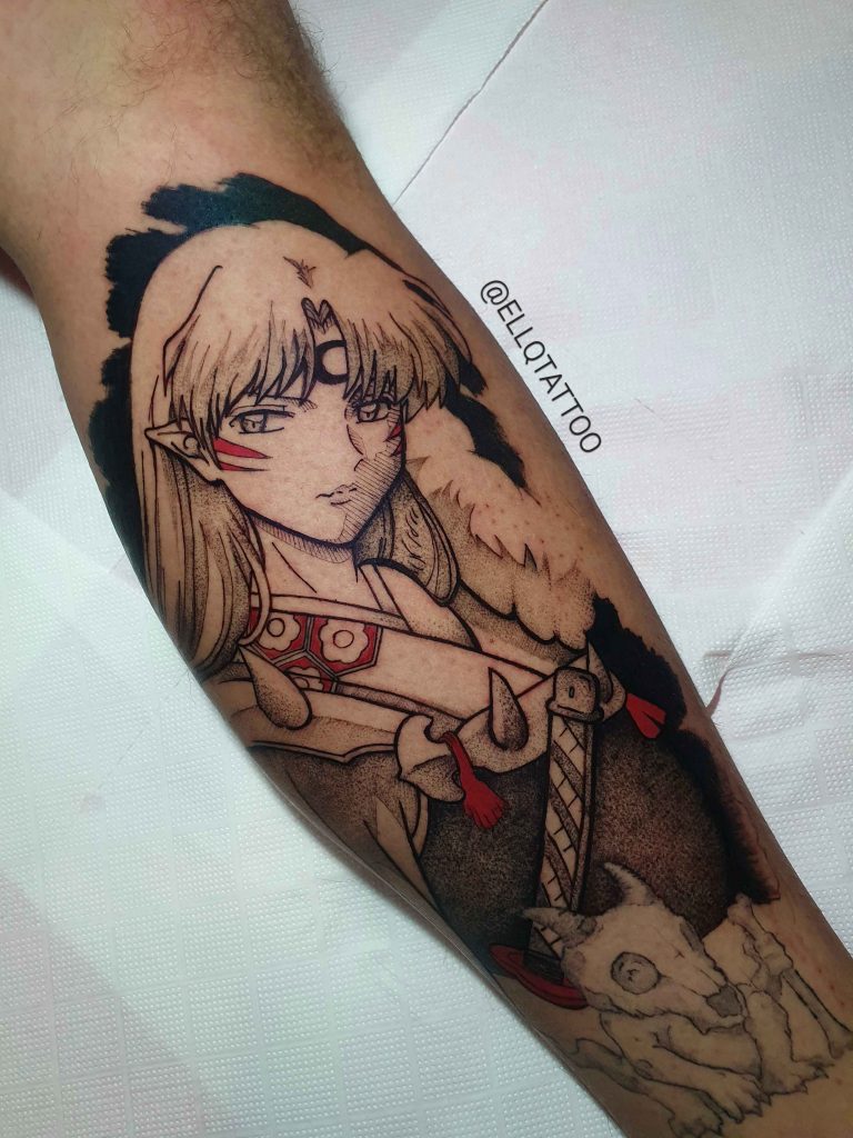 Foto de tatuagem feita por Ellq (@ellqtattoo)