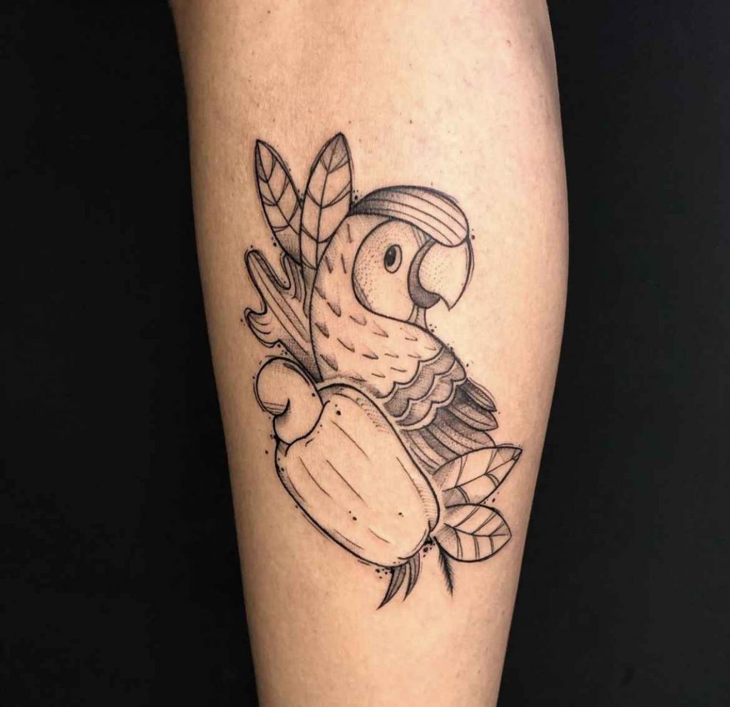 Foto de tatuagem feita por Camilla Alves (@camillaalvestatuadora)