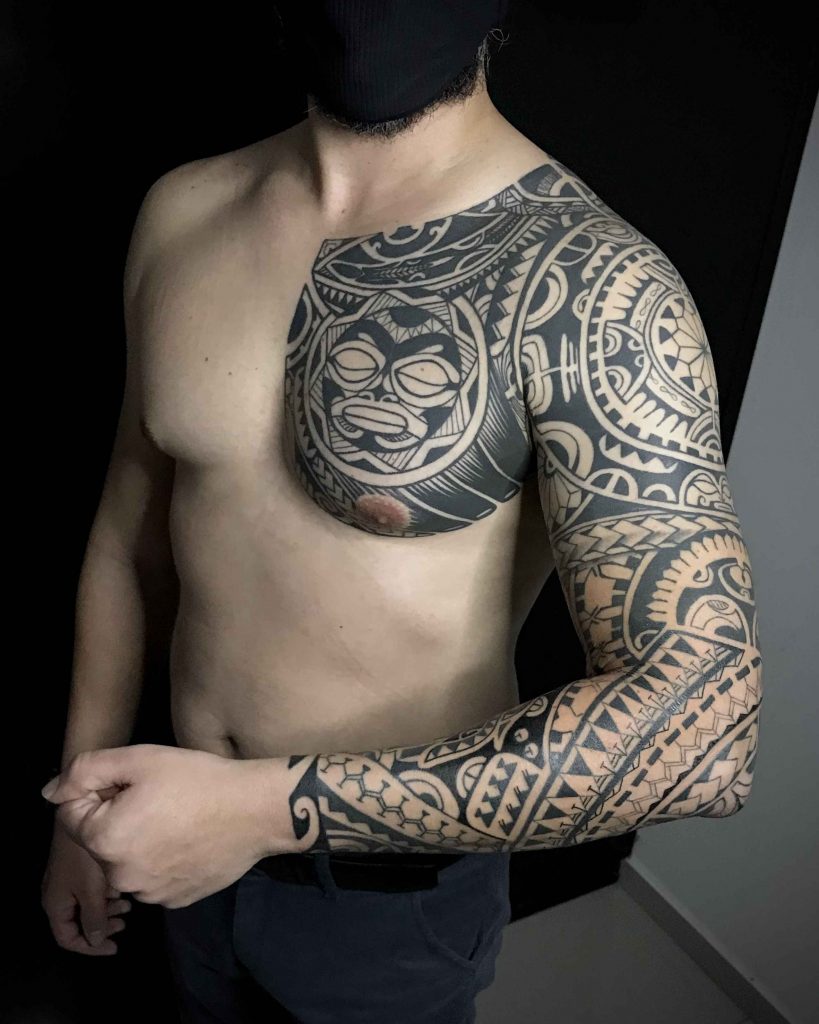 Foto de tatuagem feita por Áurea Naressi (@aureatatuadora)