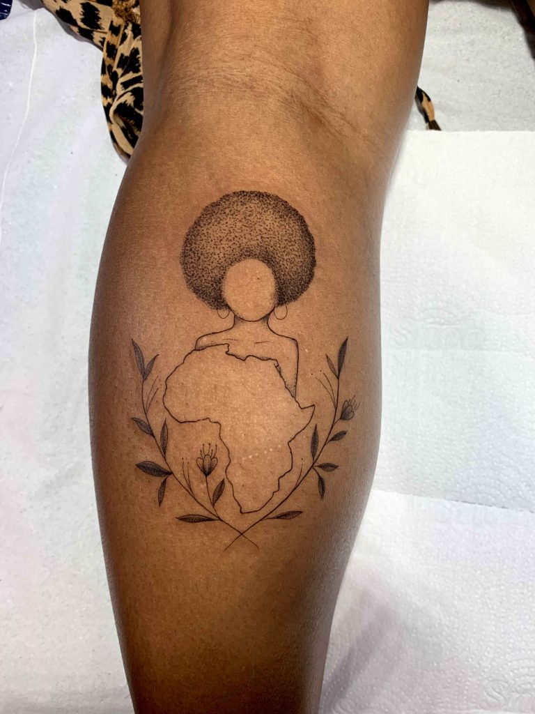 Foto de tatuagem feita por Isabela Matina (@isabelamatina.tattoo)