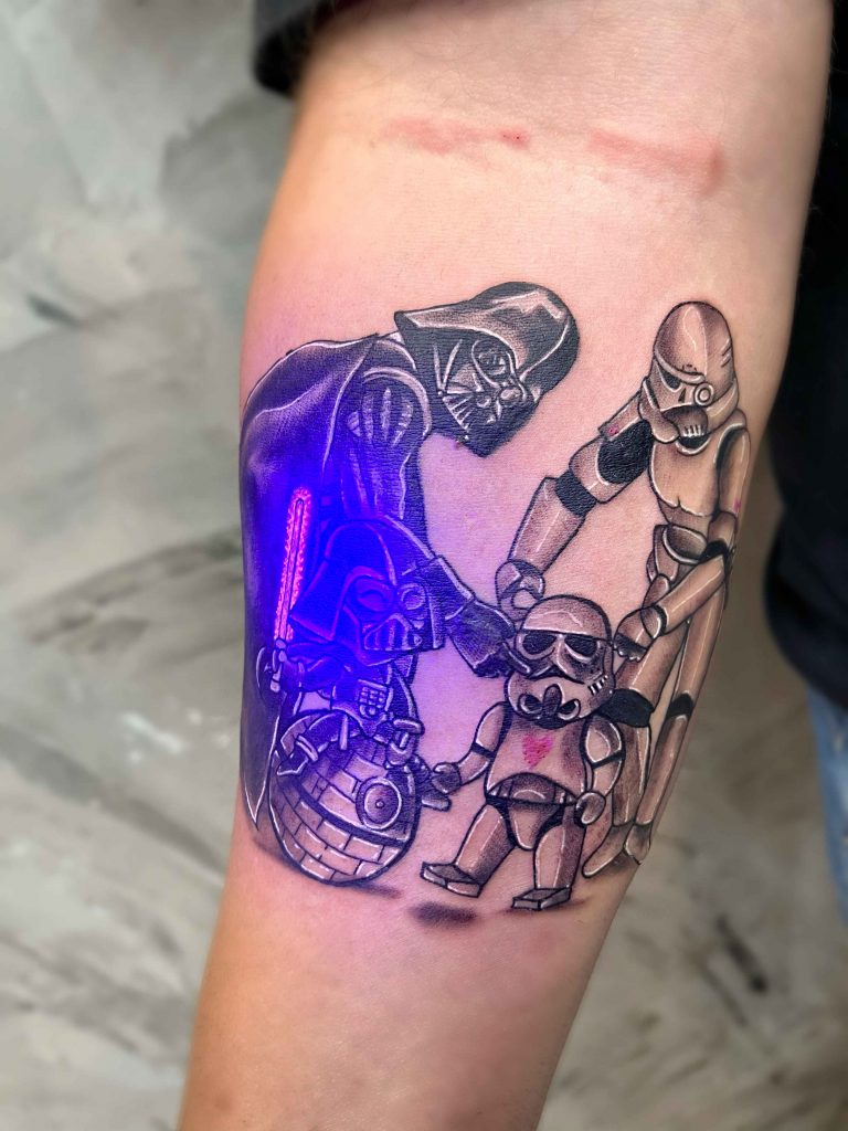 Foto de tatuagem feita por Guilherme morais (@guillystattoo)