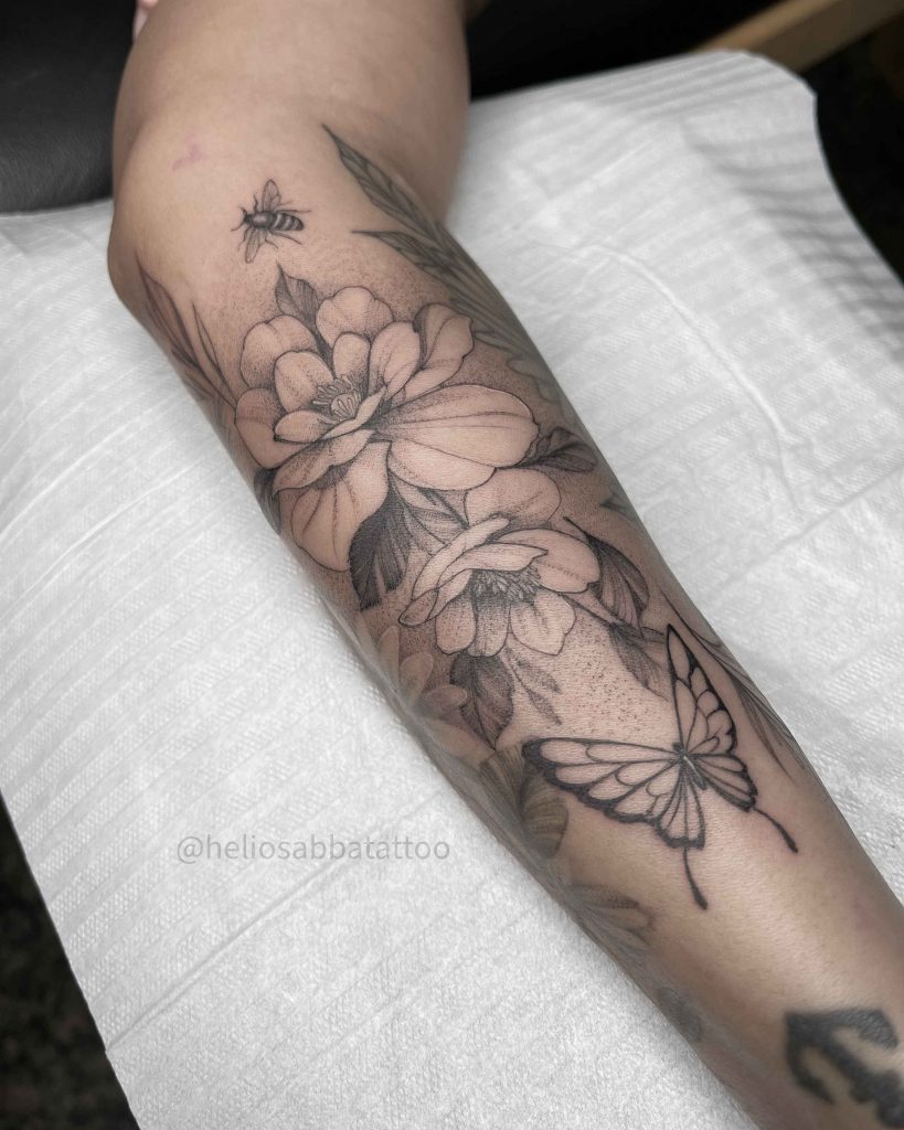 Foto de tatuagem feita por Hélio Sabba (@heliosabbatattoo)