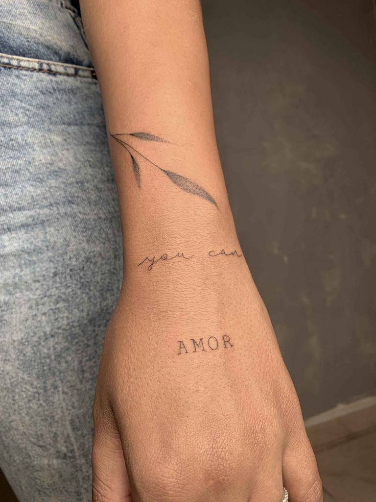 Foto de tatuagem feita por Isabela Matina (@isabelamatina.tattoo)
