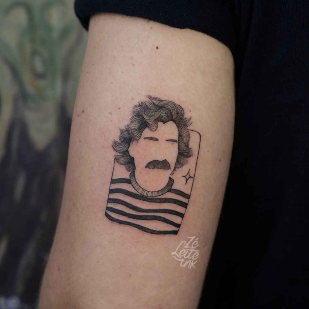 Foto de tatuagem feita por Zé Leite (@zeleiteink)
