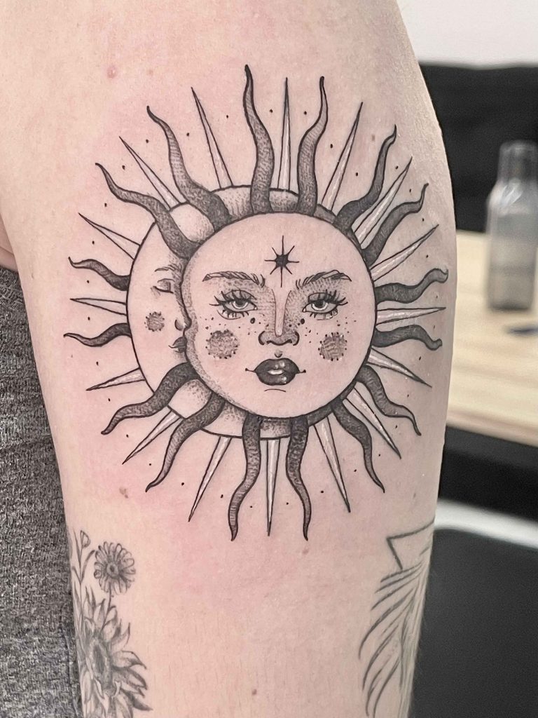 Foto de tatuagem feita por Jessica de pauli (@jessicadepauli)