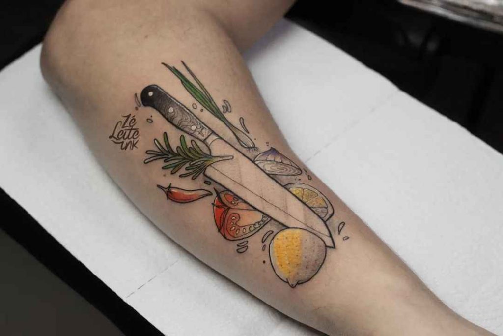 Foto de tatuagem feita por Zé Leite (@zeleiteink)