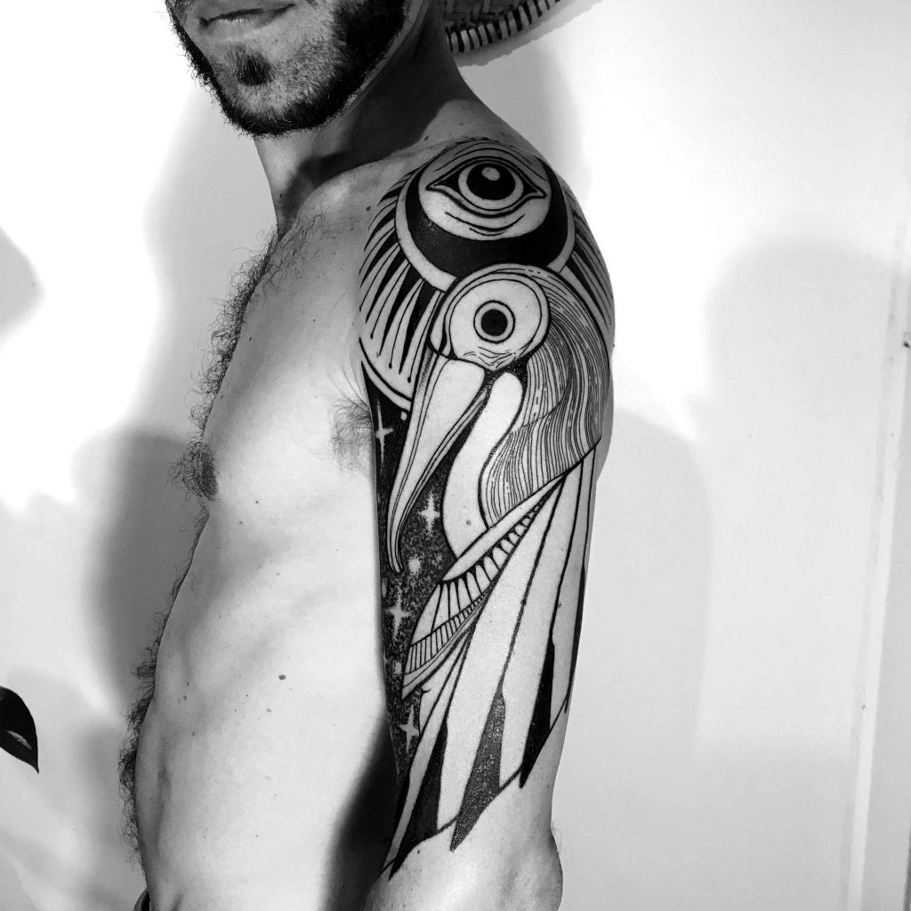 Foto de tatuagem feita por Ra_Paixão Tattoo Arte e Ritual (@ra_paixao)