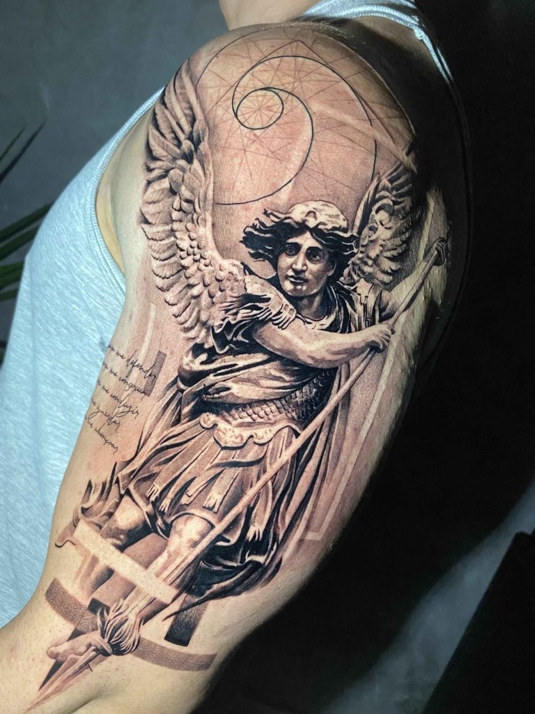 Foto de tatuagem feita por Deh Lucas Tattoo (@dehlucastattoo)