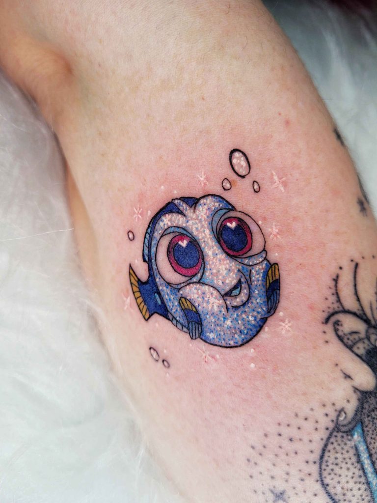 Foto de tatuagem feita por Thayna B. Tattoo (@thaynabtattoo)