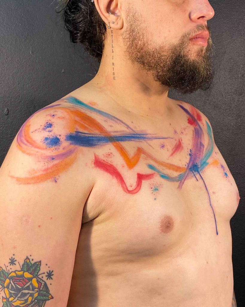 Foto de tatuagem feita por Olli (@olli.ink)