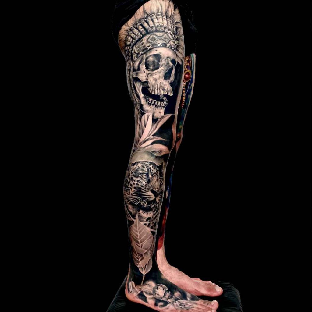 Foto de tatuagem feita por André Lucas Ramos (@andrelucasramostattoo)