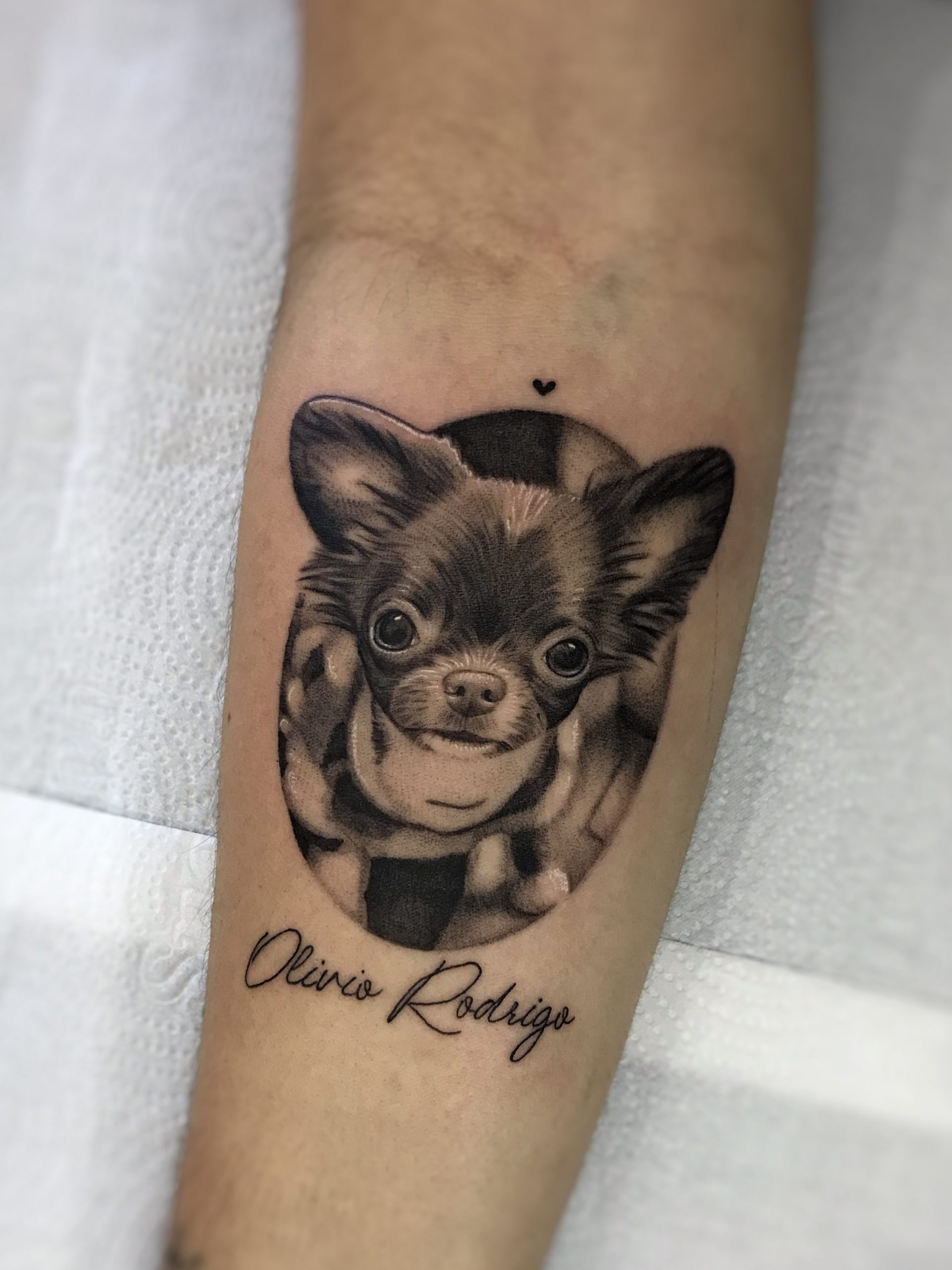 Foto de tatuagem feita por Bruna Vitoi