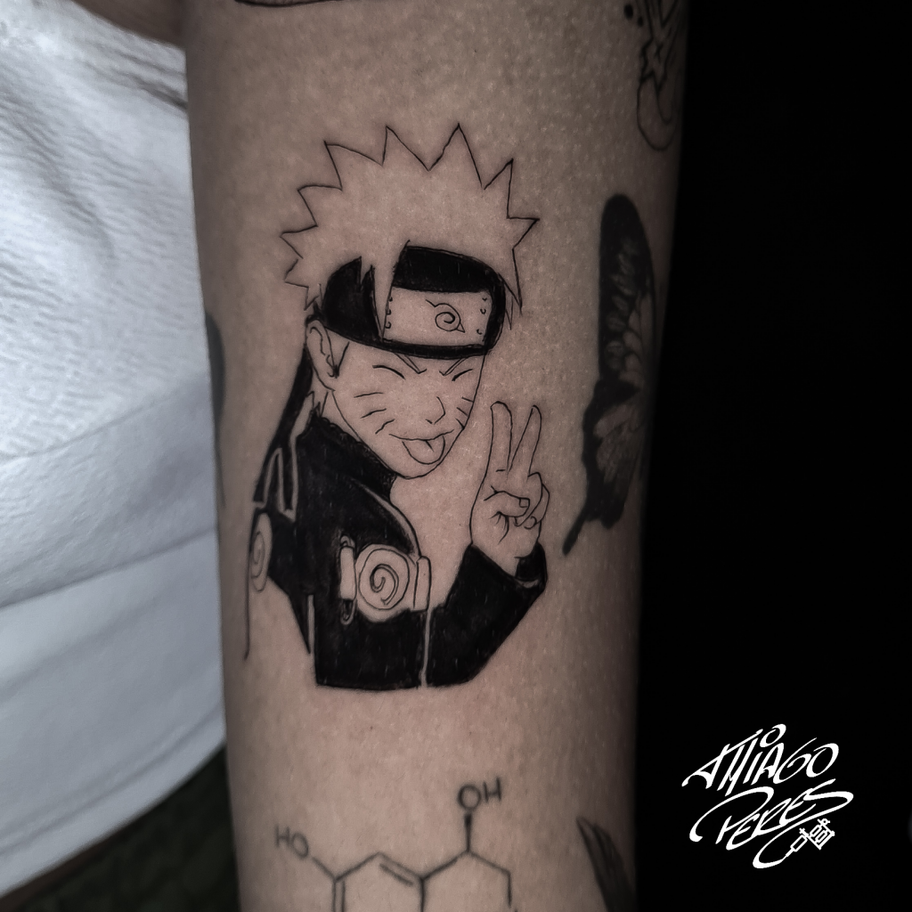 Naruto Tattoo: Quando o Mundo Ninja Encontra a Arte da Tatuagem - Blog  Tattoo2me