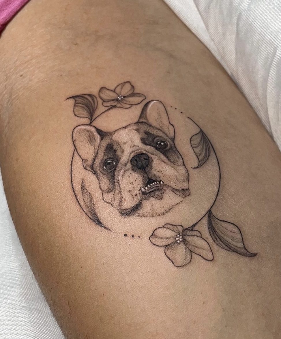 Foto de tatuagem feita por Érika Werneck