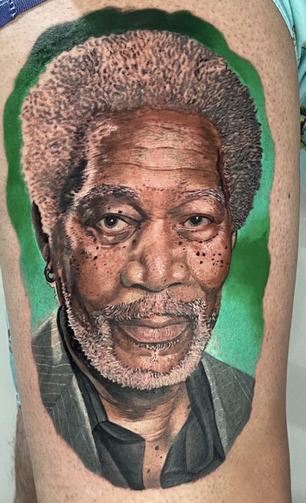 Foto de tatuagem feita por David Willians