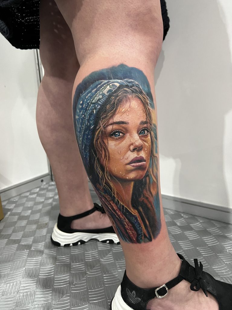 Foto de tatuagem feita por Fabricio Matos