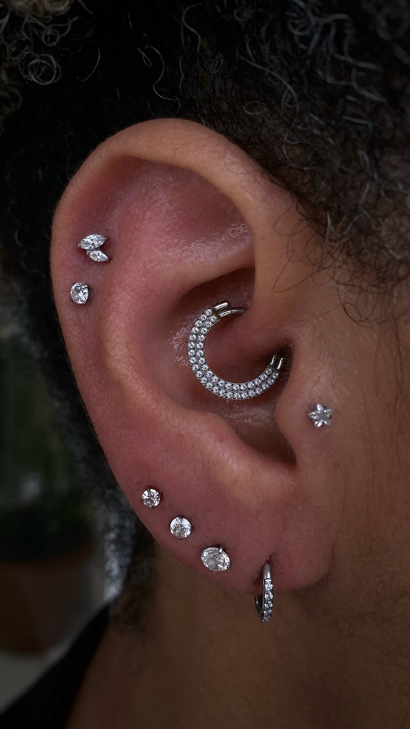 Projeto auricular com daith